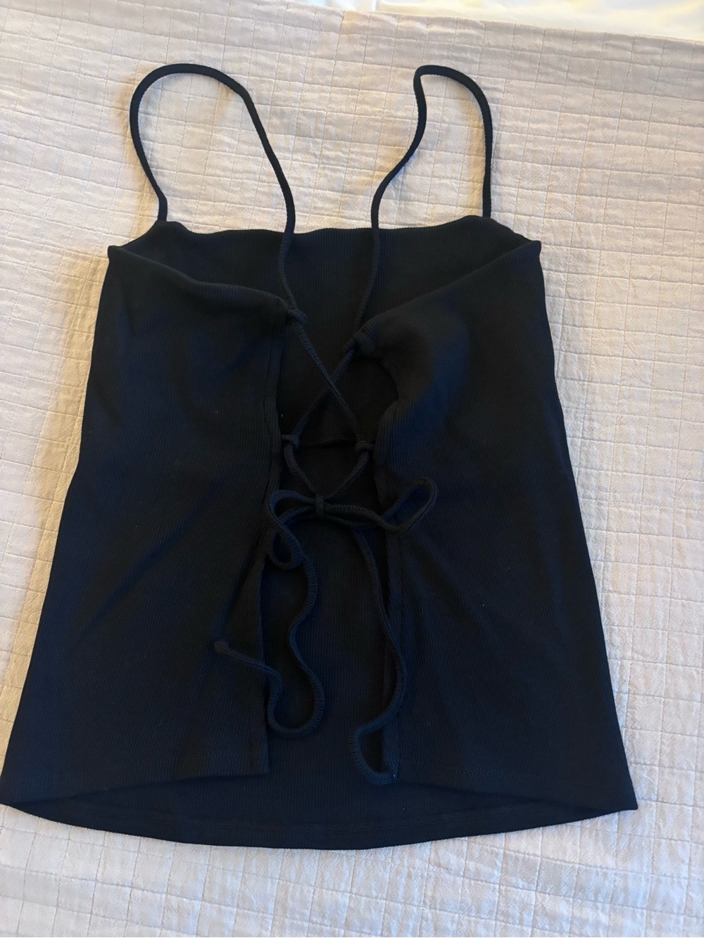 SOLD NWT Sézane Sansa Top in Black Size M - Picture 7 of 8